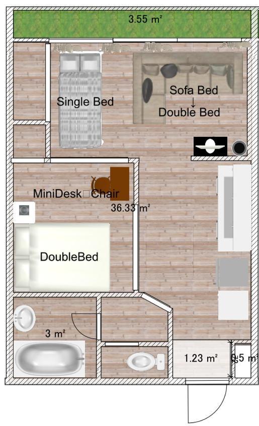 板橋 Rcアネックス Rc201 Apartment Tokyo Exterior photo